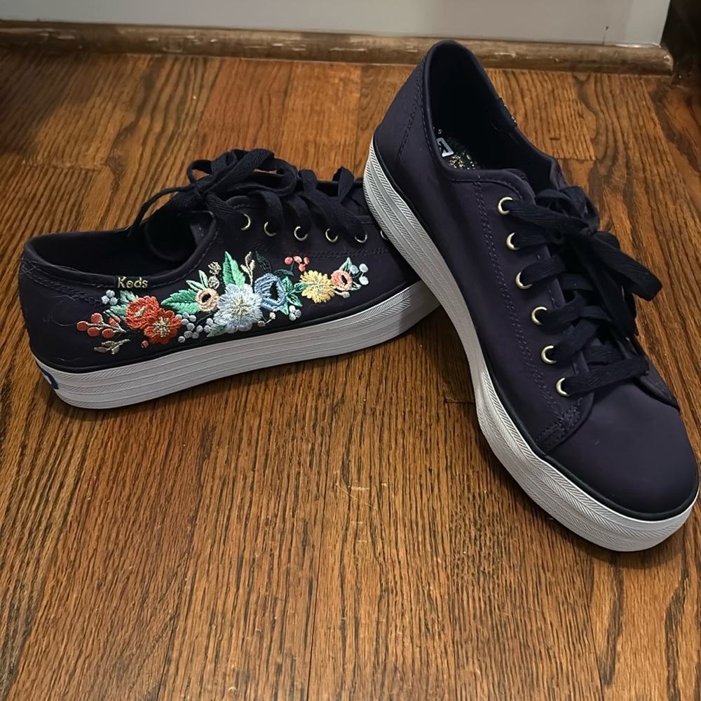 Rifle paper company flower Keds sneakers